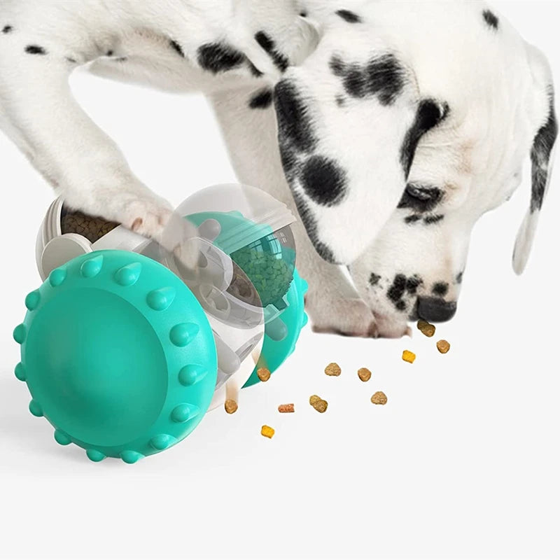 Dog Puzzle Toys Pet Food Interactive Tumbler Slow