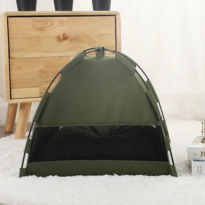 Cat Tent Dog Bed Pet Teepee with Cushion for Dog