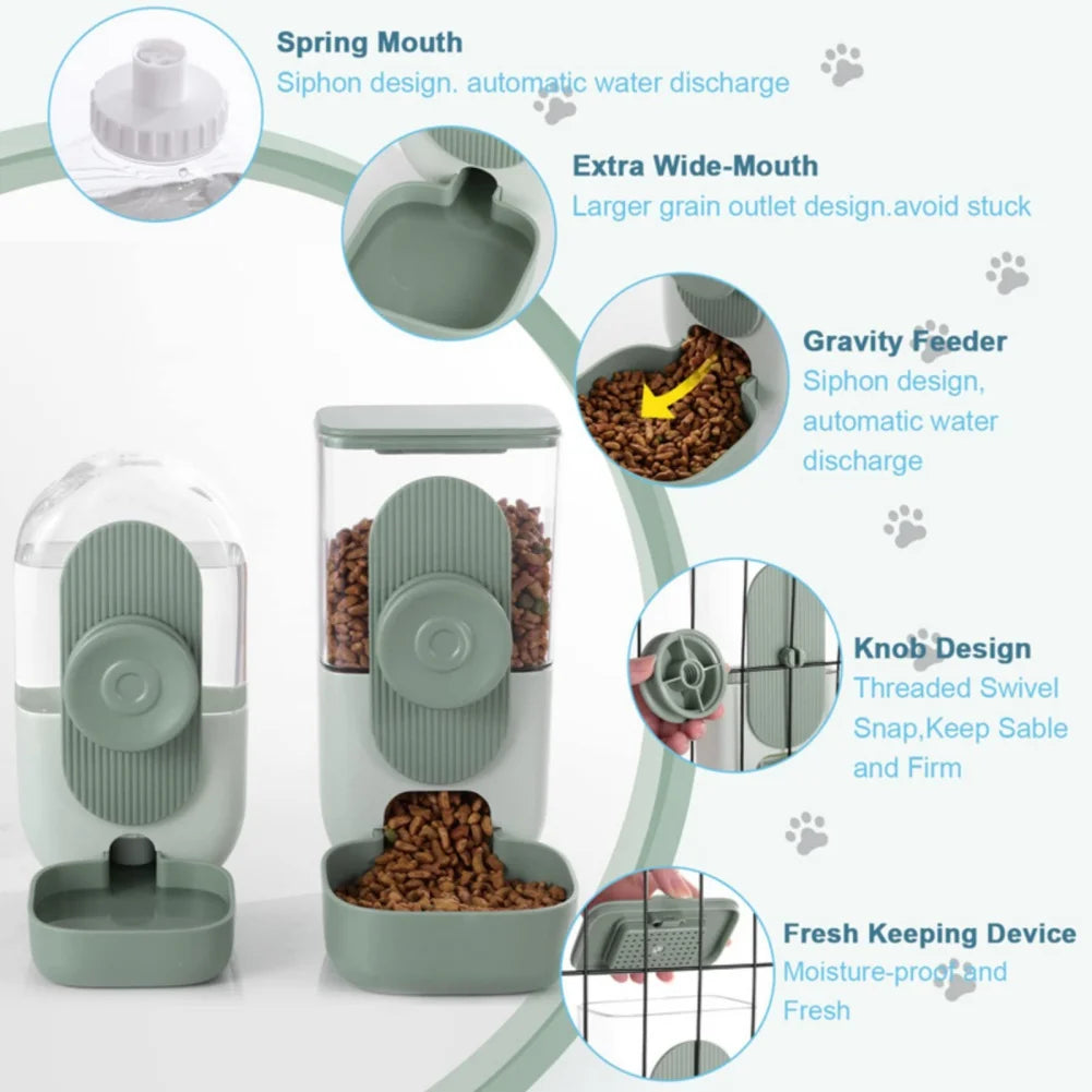 Pet Hanging Water Fountain Convenient Automatic