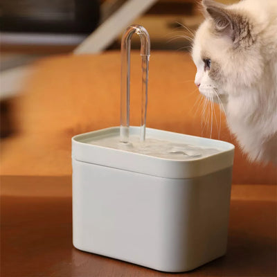 Ultra-Quiet Cat Water Fountain Filter Smart